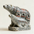 Soapstone Inuit Carving - Stone Sculpture