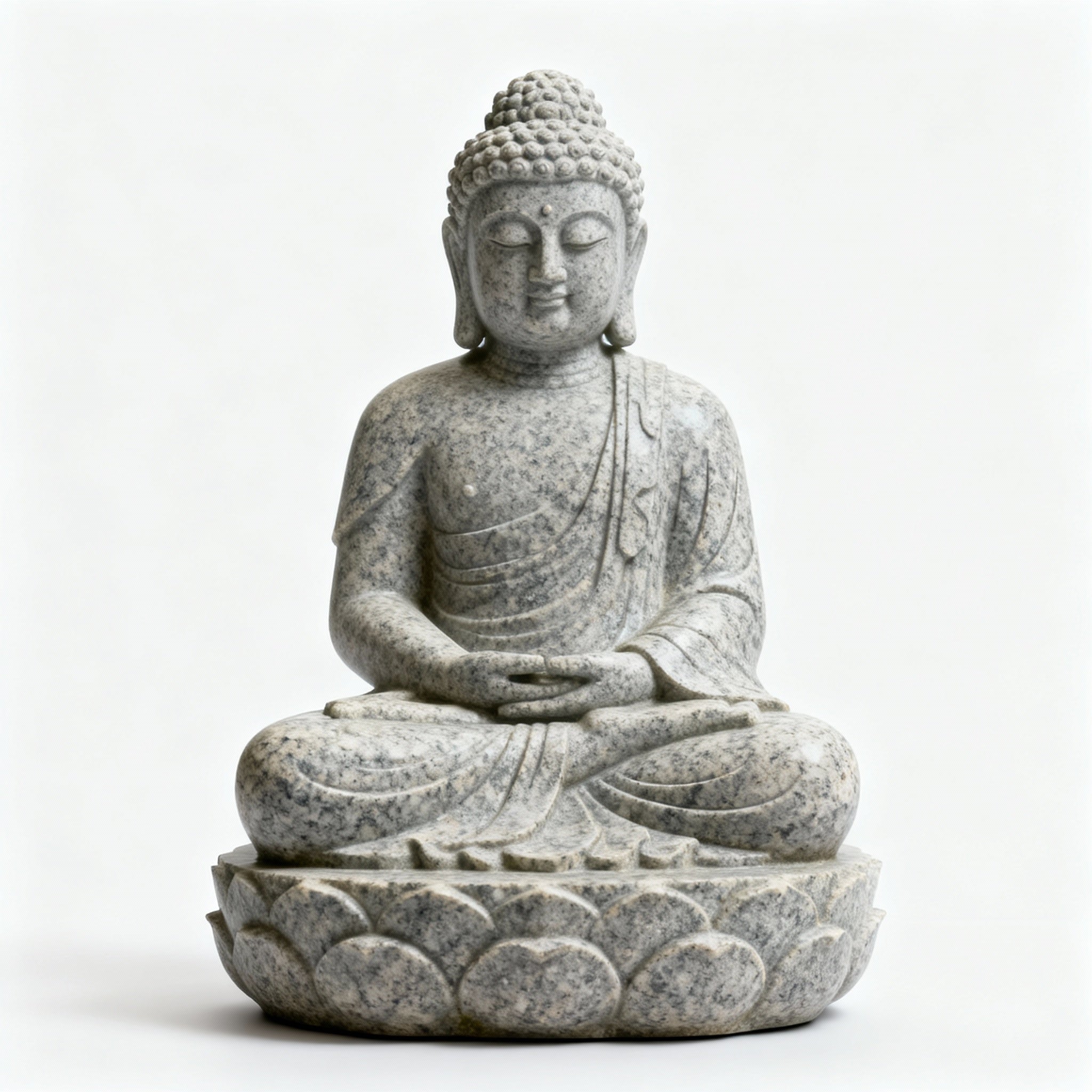 Granite Buddha Statue - Stone Sculpture