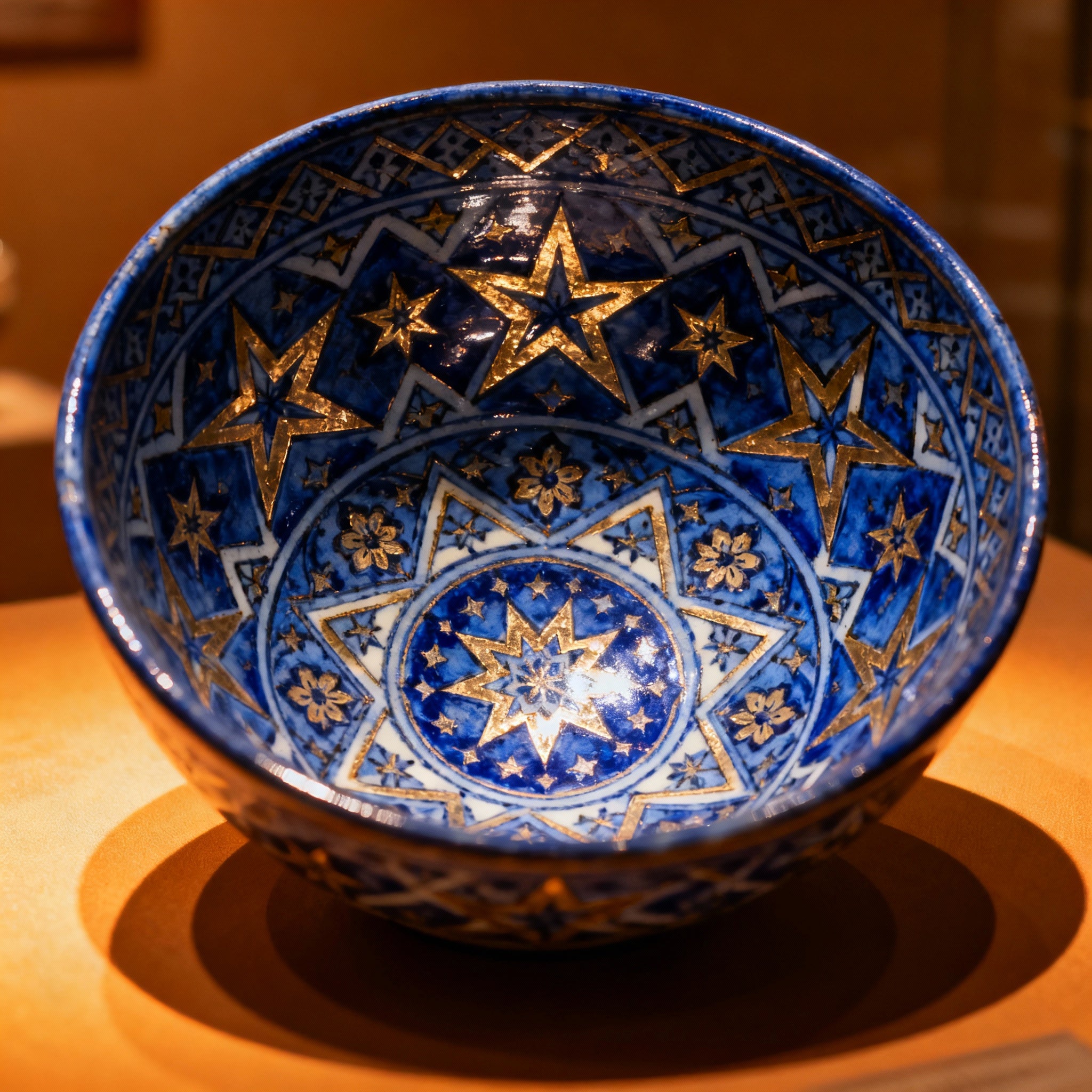 Celestial Geometry Bowl