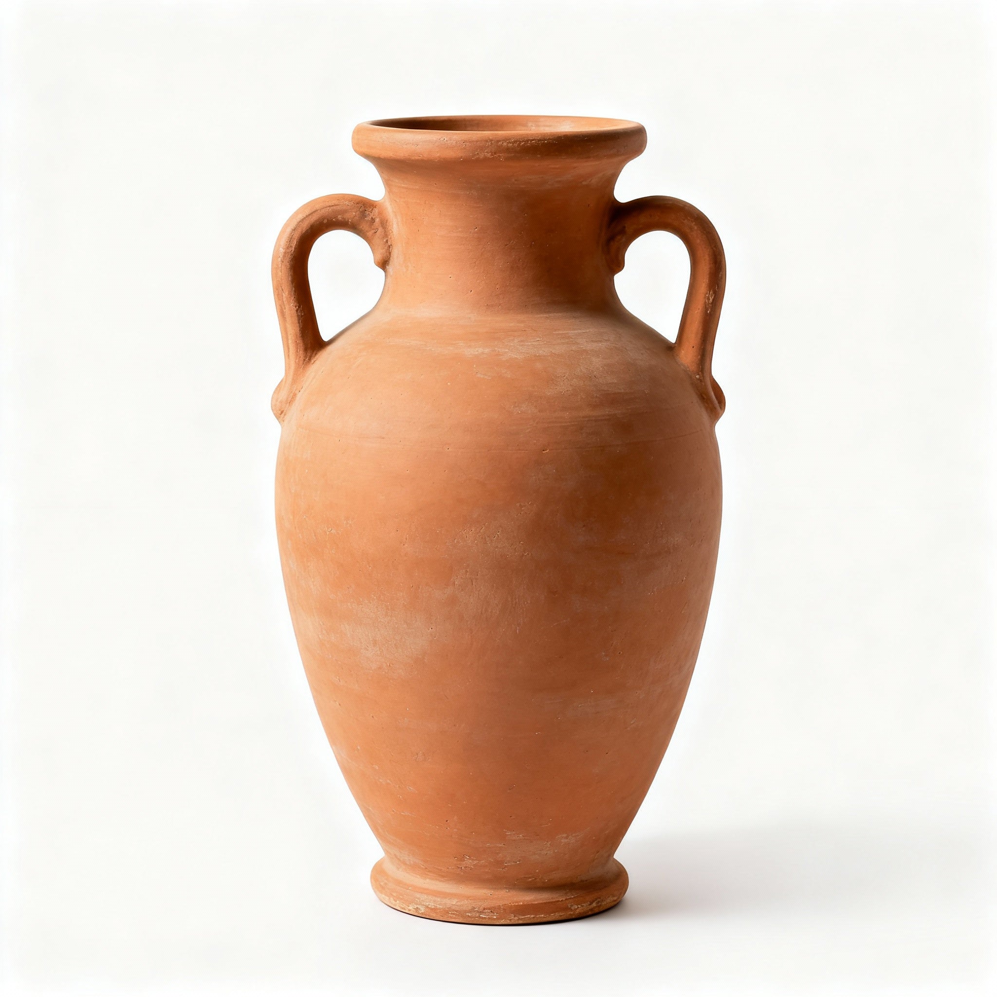 Terracotta Greek Amphora Vase Sculpture